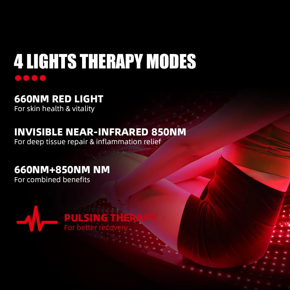 Redfy Infra  Red Led Light Photon Therapy Blanket Pain Relieve For Home Use