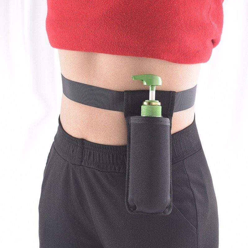 "Essential Oil Waist Pack: Portable and Adjustable Physiotherapist Tool Pouch for Massage Essentials - Convenient Storage Bag with Hanging Capability made of Durable Oxford Cloth"